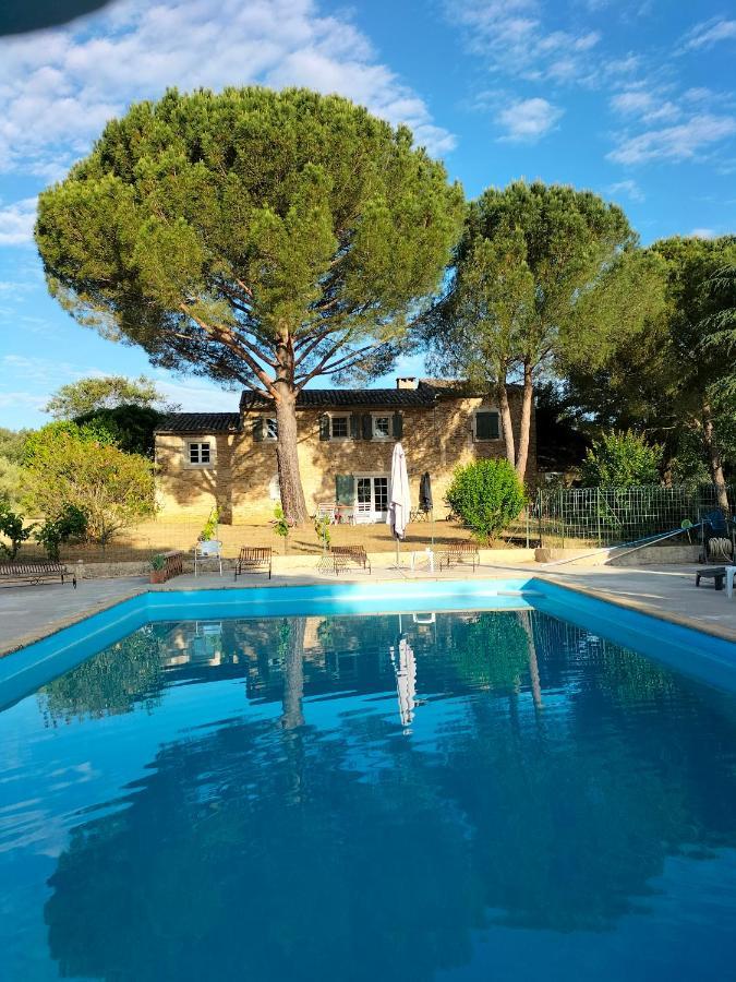 Chambre Malon Mas Bel Esperance Saint-Andre-d'Olerargues エクステリア 写真
