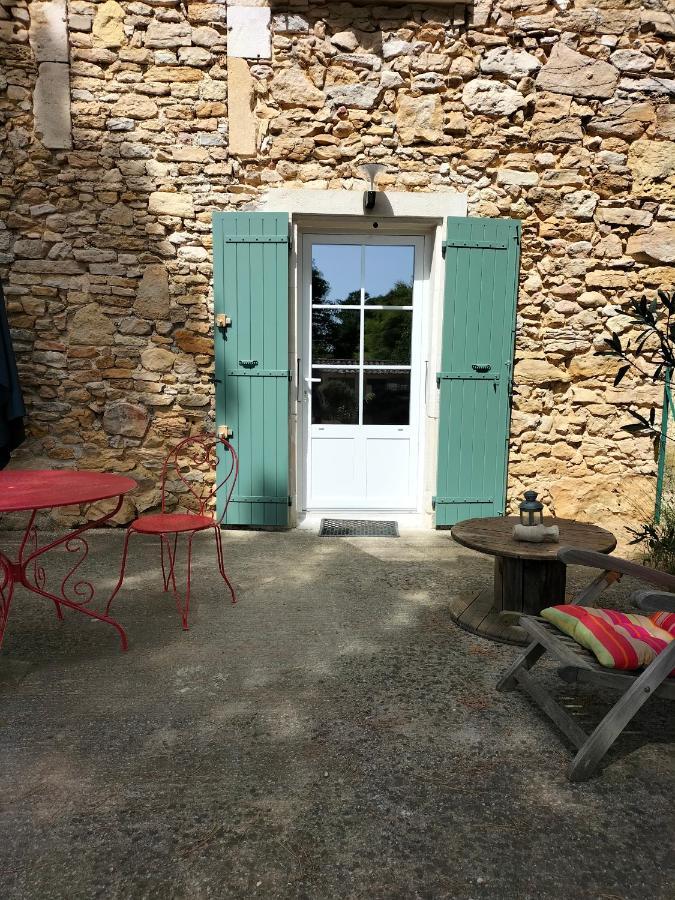 Chambre Malon Mas Bel Esperance Saint-Andre-d'Olerargues エクステリア 写真